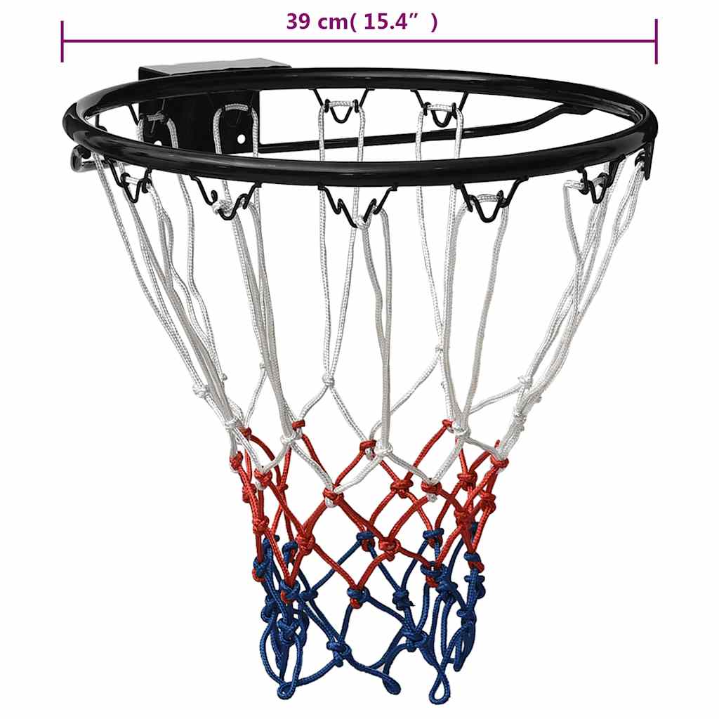 Basketballkorb mit Netz Orange 45 cm
