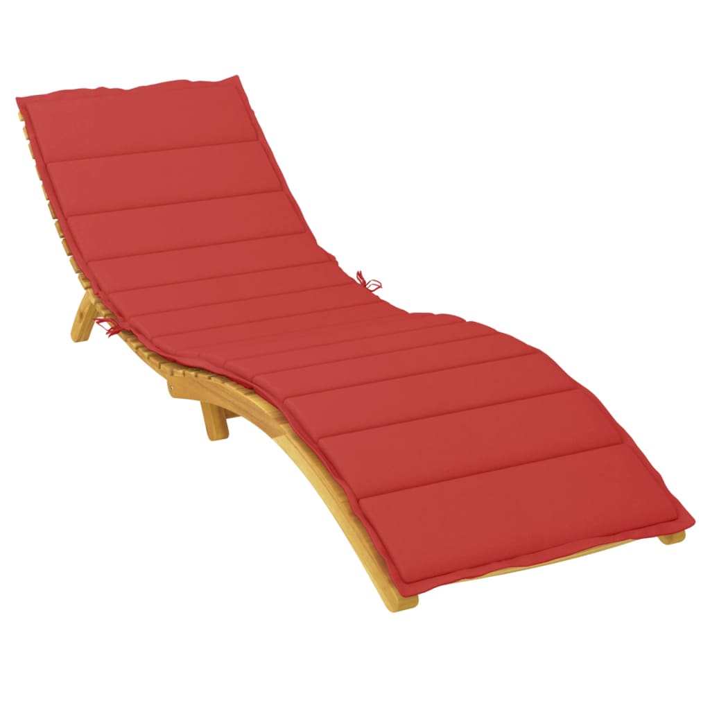 Liege-Kissen Blatt Blattmuster 200 x 70 x 3 cm Oxford-Stoff