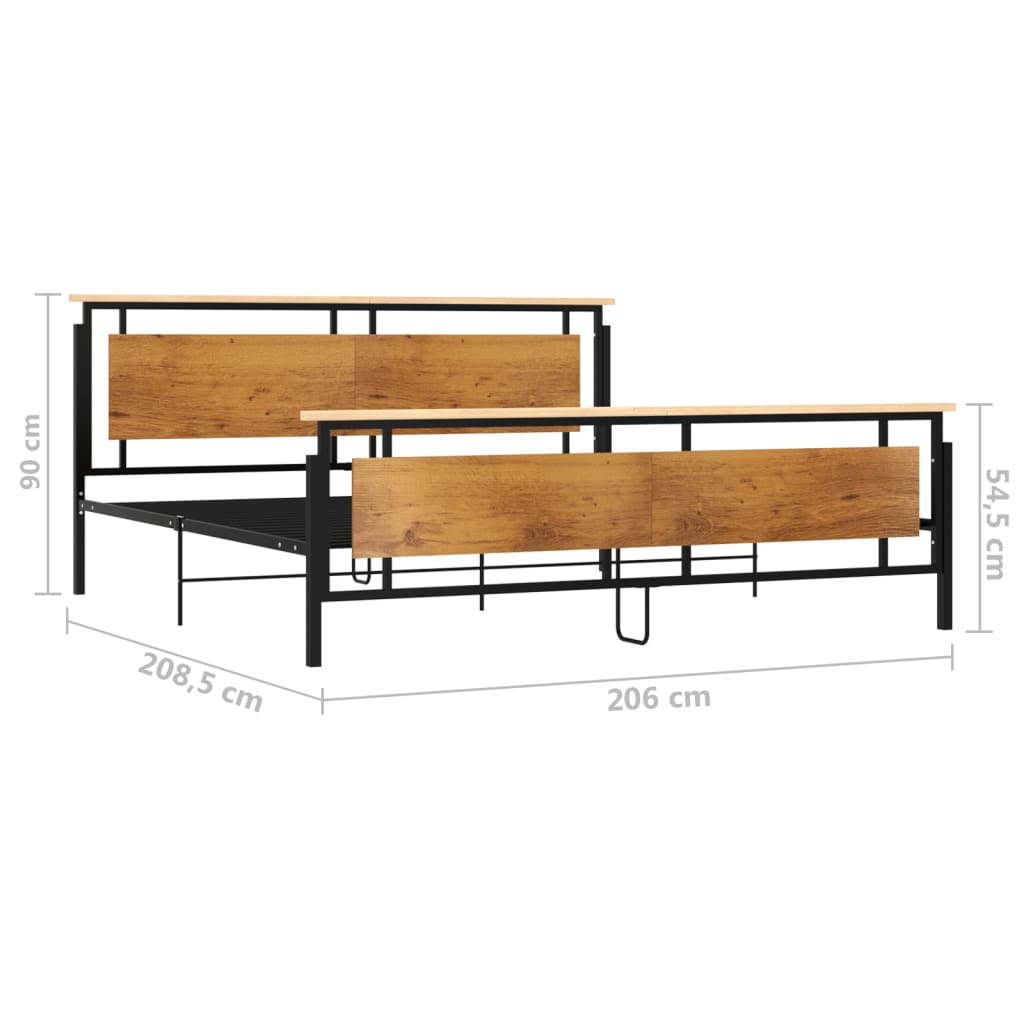 Bettgestell Metall 120x200 cm
