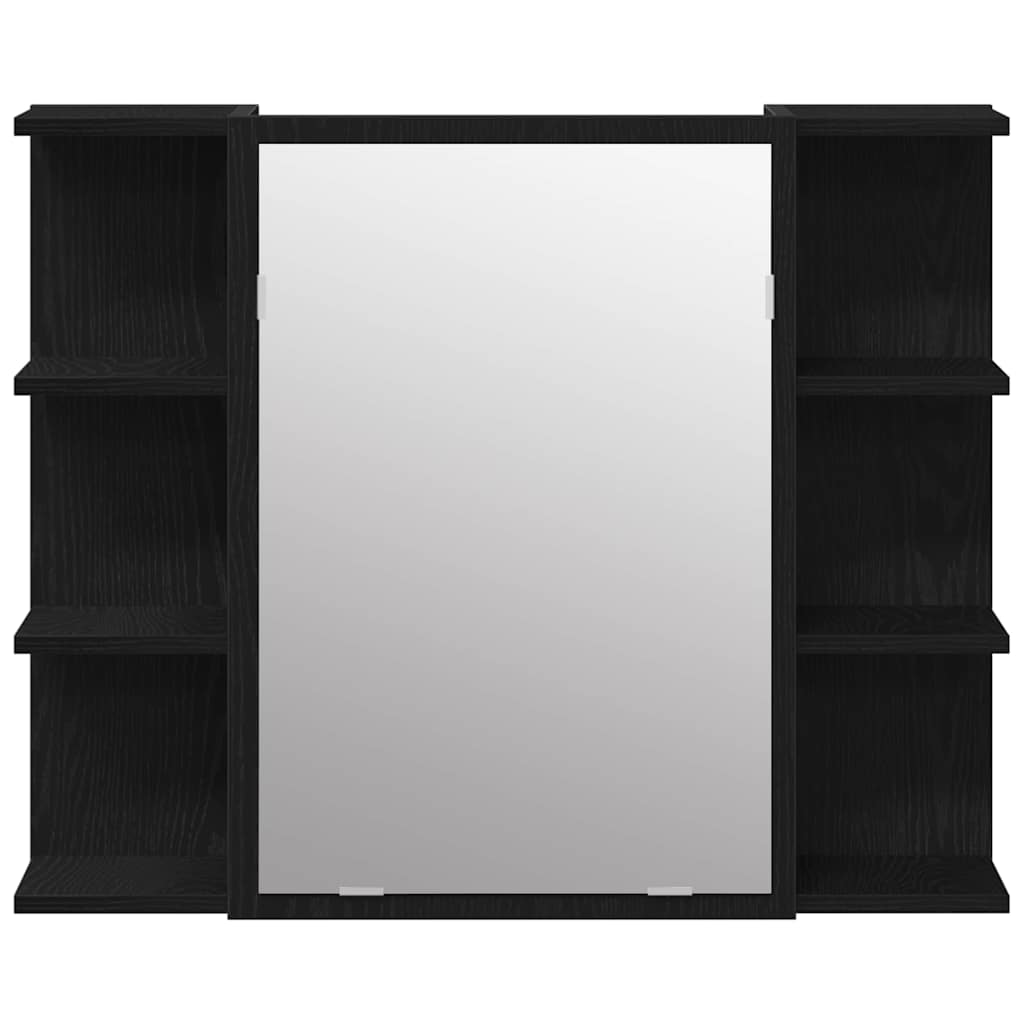 Bad-Spiegelschrank Weiß 80x20,5x64 cm Holzwerkstoff