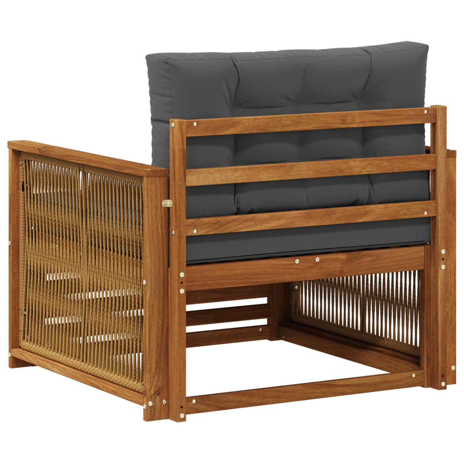 2 Stück Outdoor-Sofa Natur