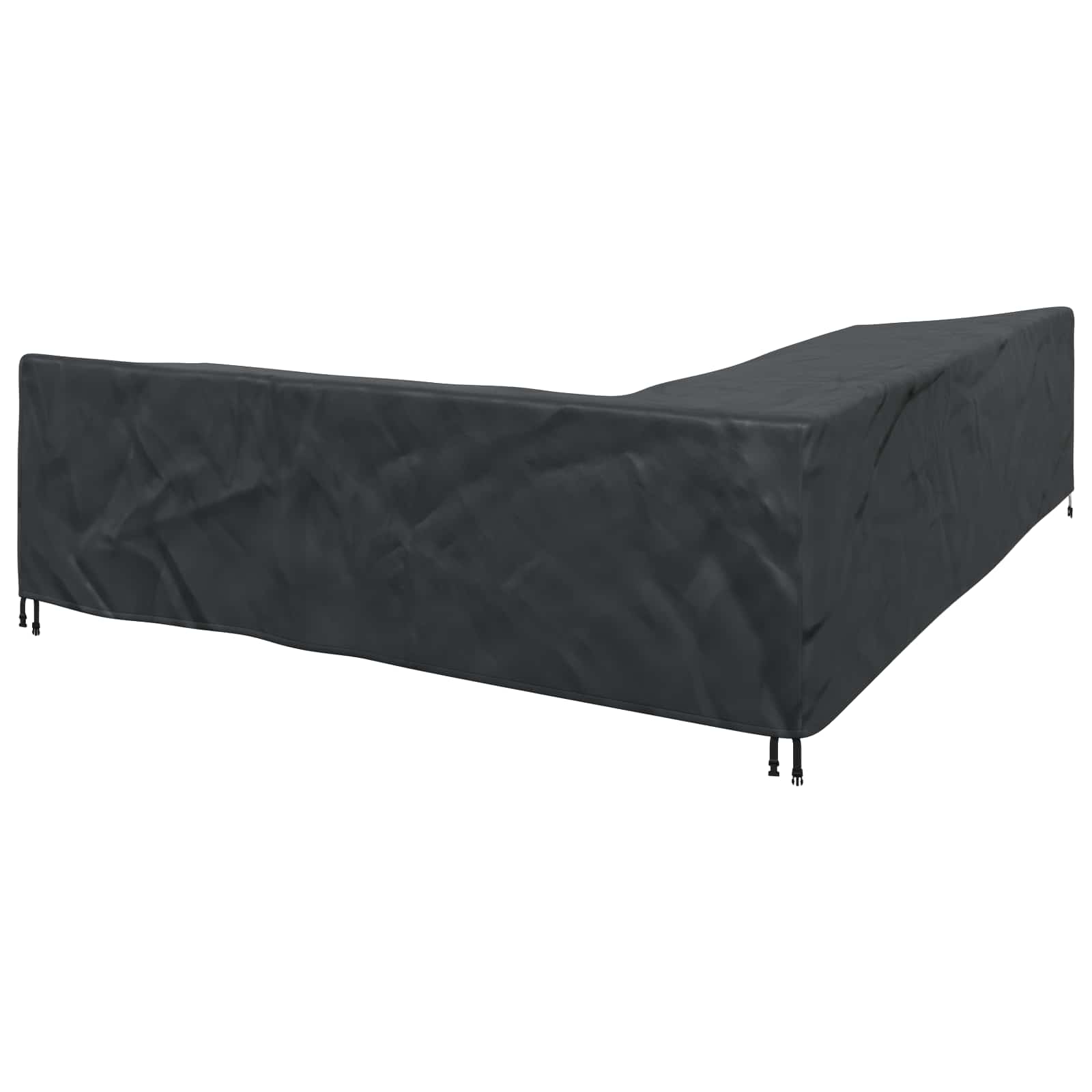 Möbelbezug Schwarz 235 x 235 x 85 cm 210D Oxford Stoff