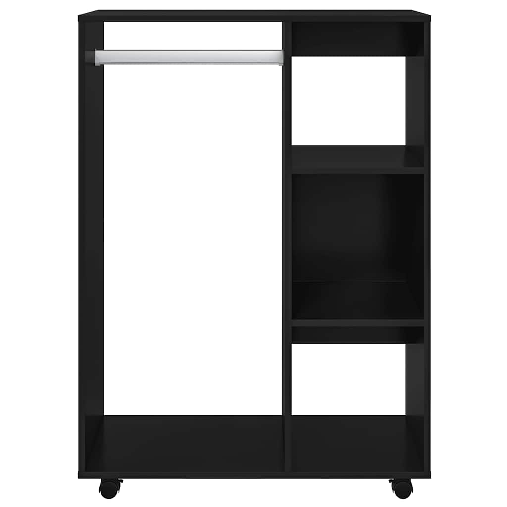 Kleiderschrank Weiß 80x40x110 cm Holzwerkstoff