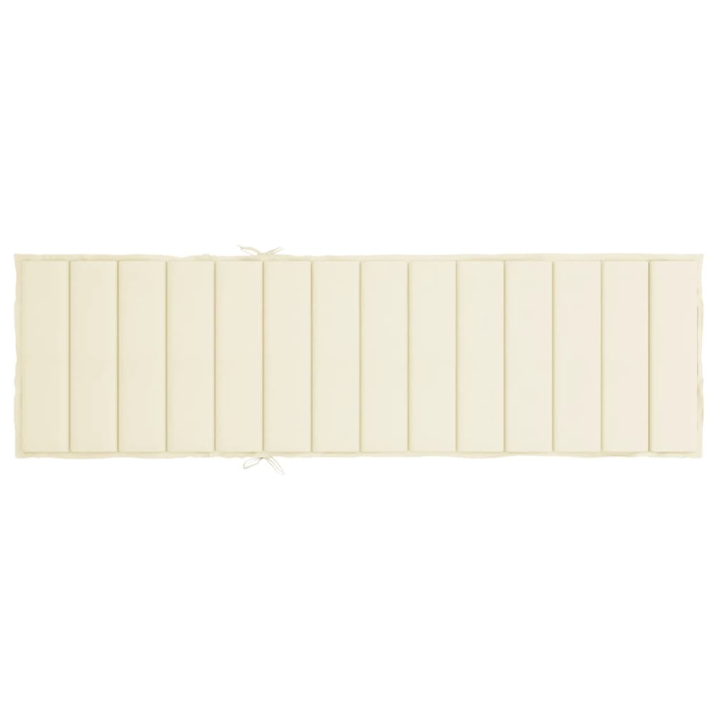 Liege-Kissen Blatt Blattmuster 200 x 70 x 3 cm Oxford-Stoff