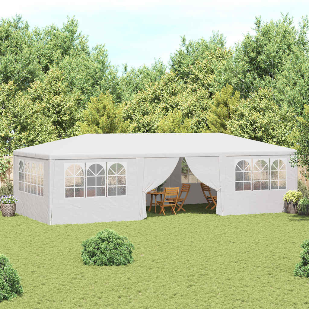 Party-Zelt Rot 200 x 200 x 240 cm PE und Stahl