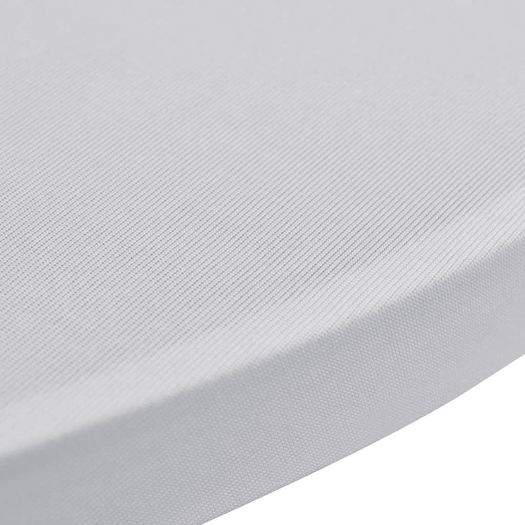 Tischhusse Stretchhusse 2 Stk 70 cm Anthrazit