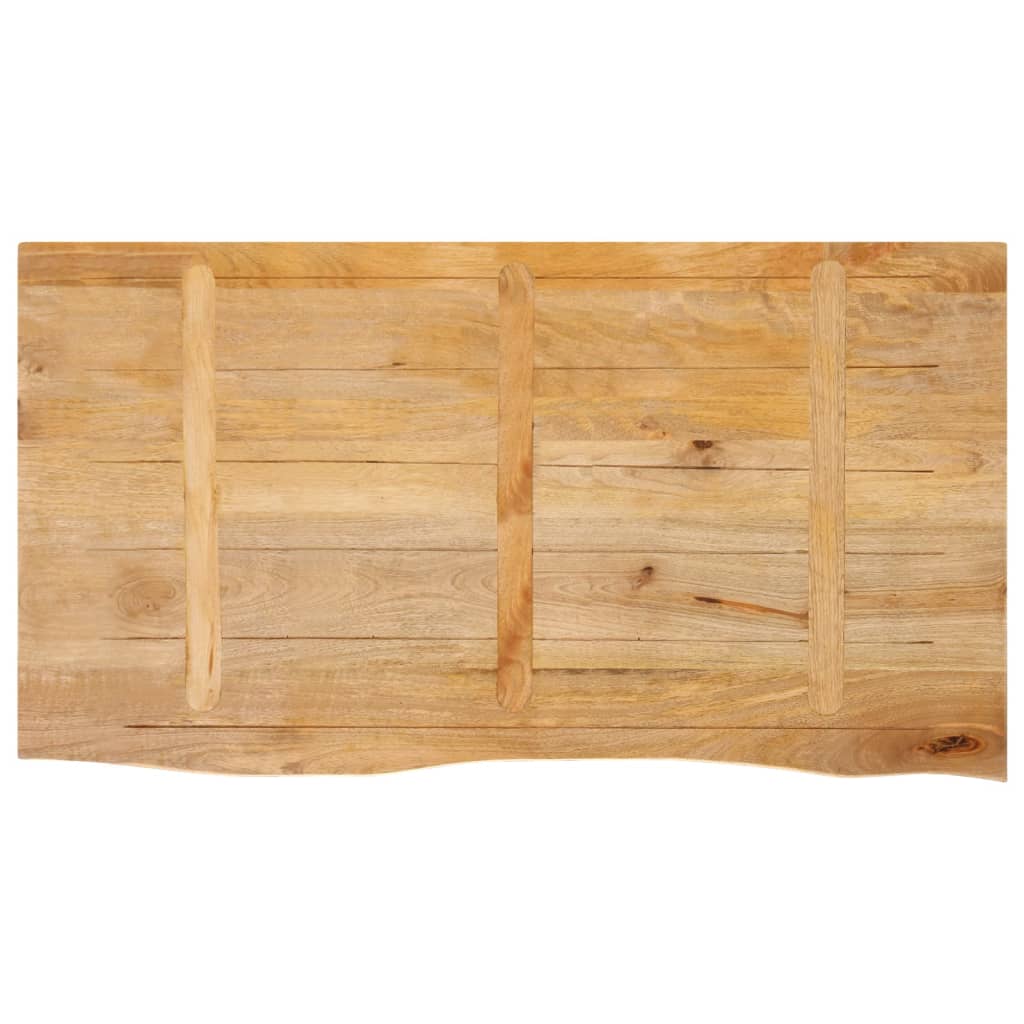 Wandregal 40x20x2,5 cm Rechteckig Massivholz Akazie Baumkante