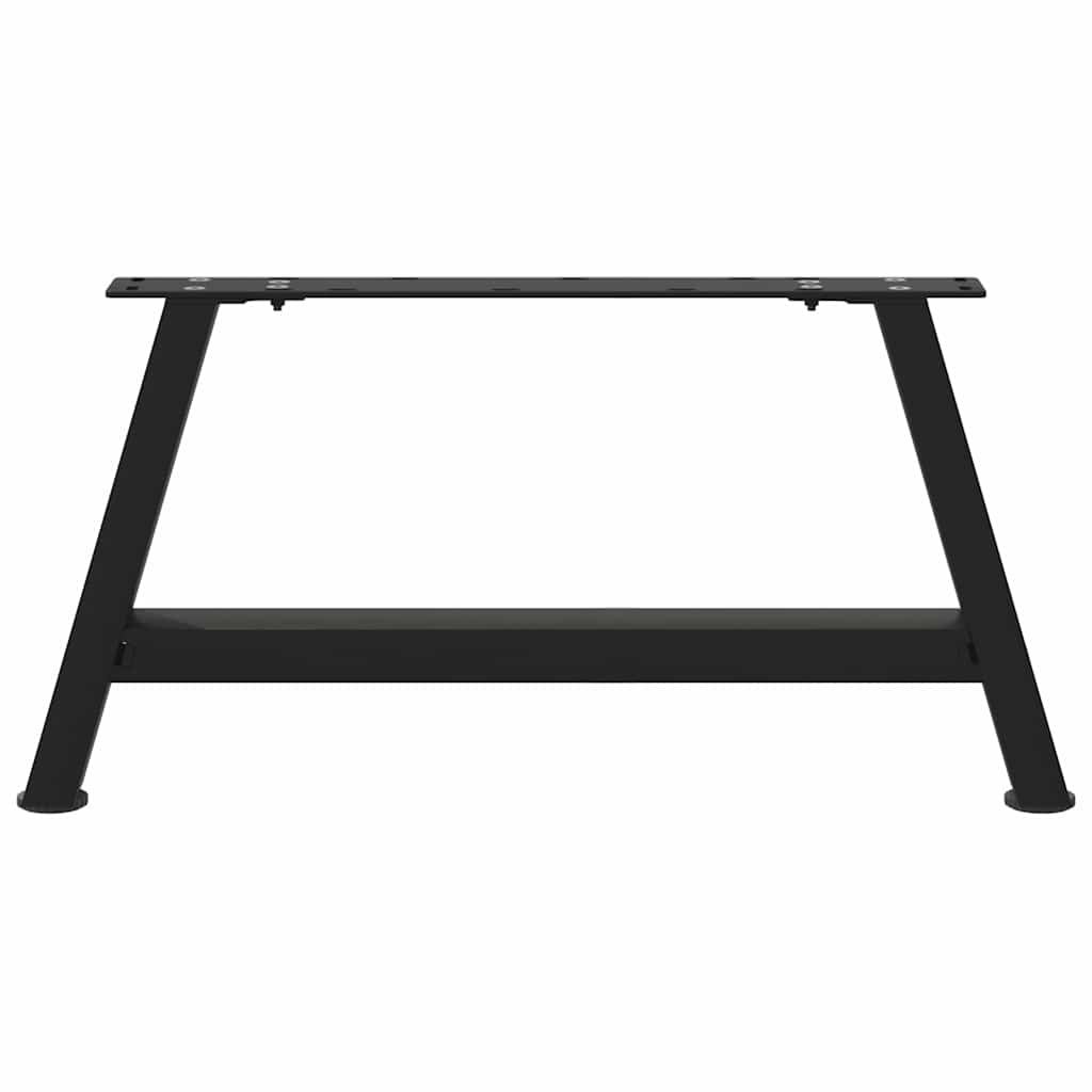 Couchtischbeine A-Form 2 Stk. 30x(30-31) cm Stahl
