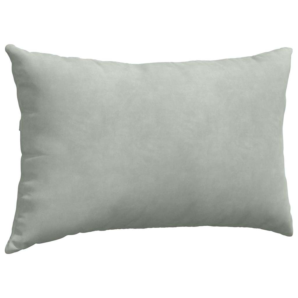 Sofakissen 2 Stück Blau 50 x 30 cm Cordstoff