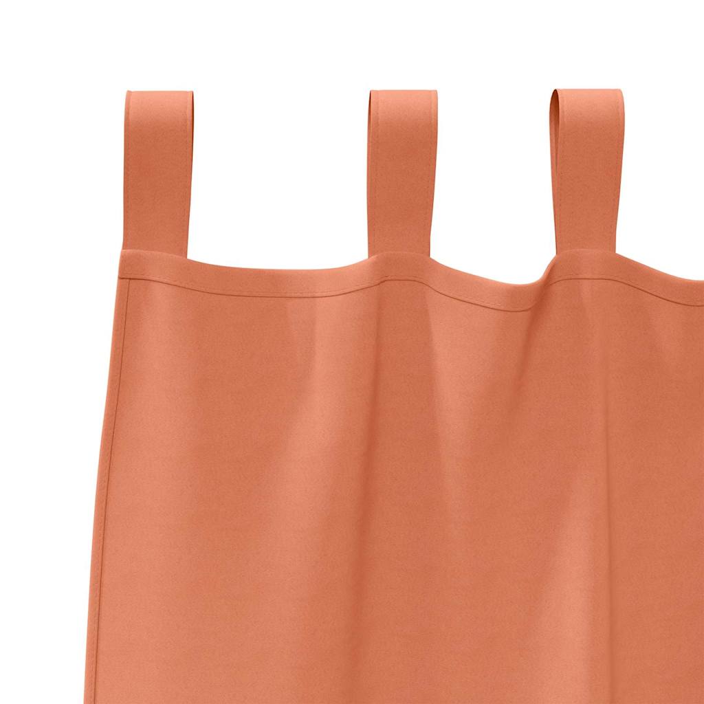 Verdunkelungs-Vorhänge mit Ringen 2 pcs Beige 140 x 140 cm