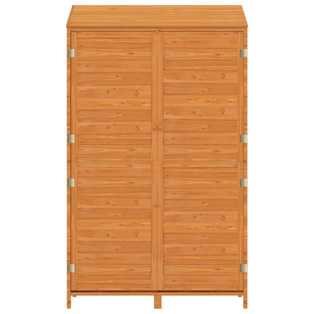 Geräteschuppen 55x52x174,5 cm Massivholz Tanne