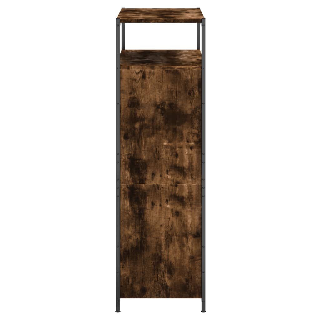Schuhschrank mit 4 Klappen Sonoma-Eiche 100x34x112 cm