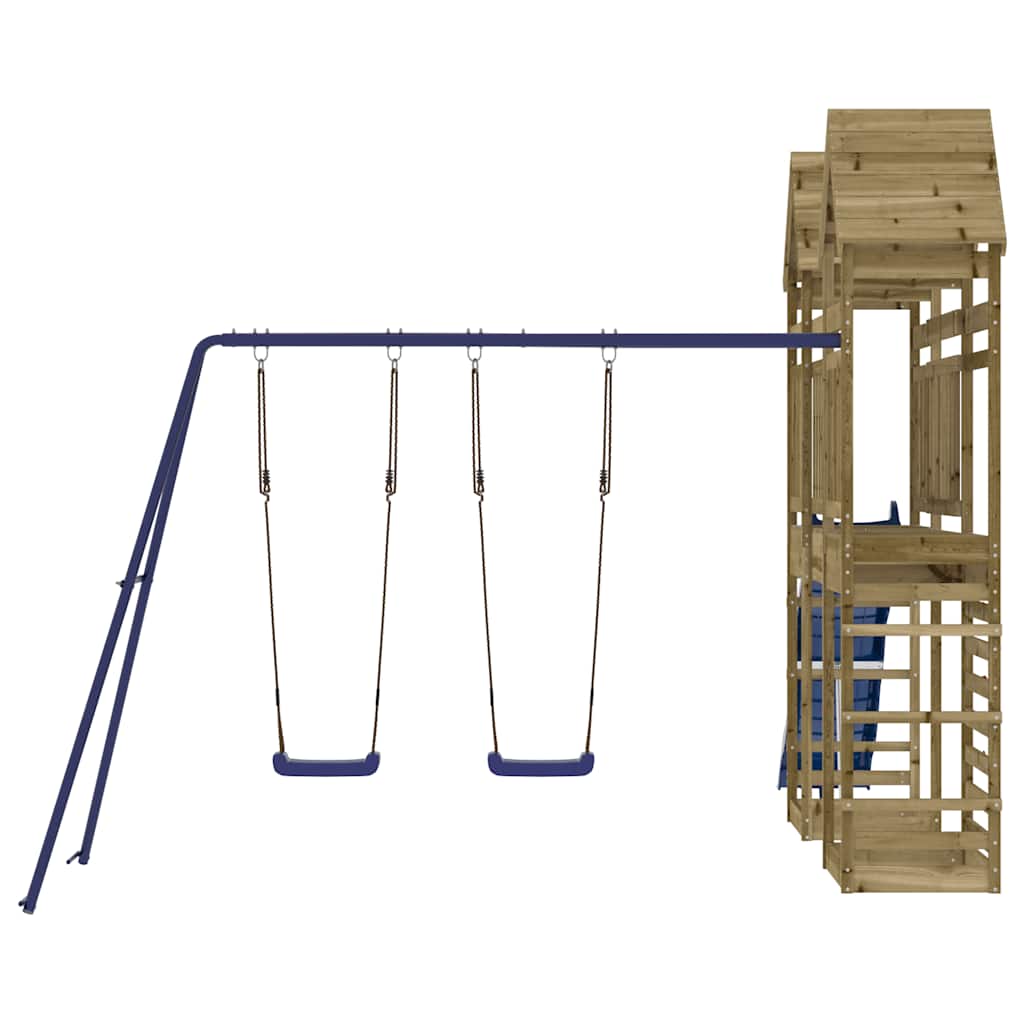 Spielturm Massivholz Kiefer