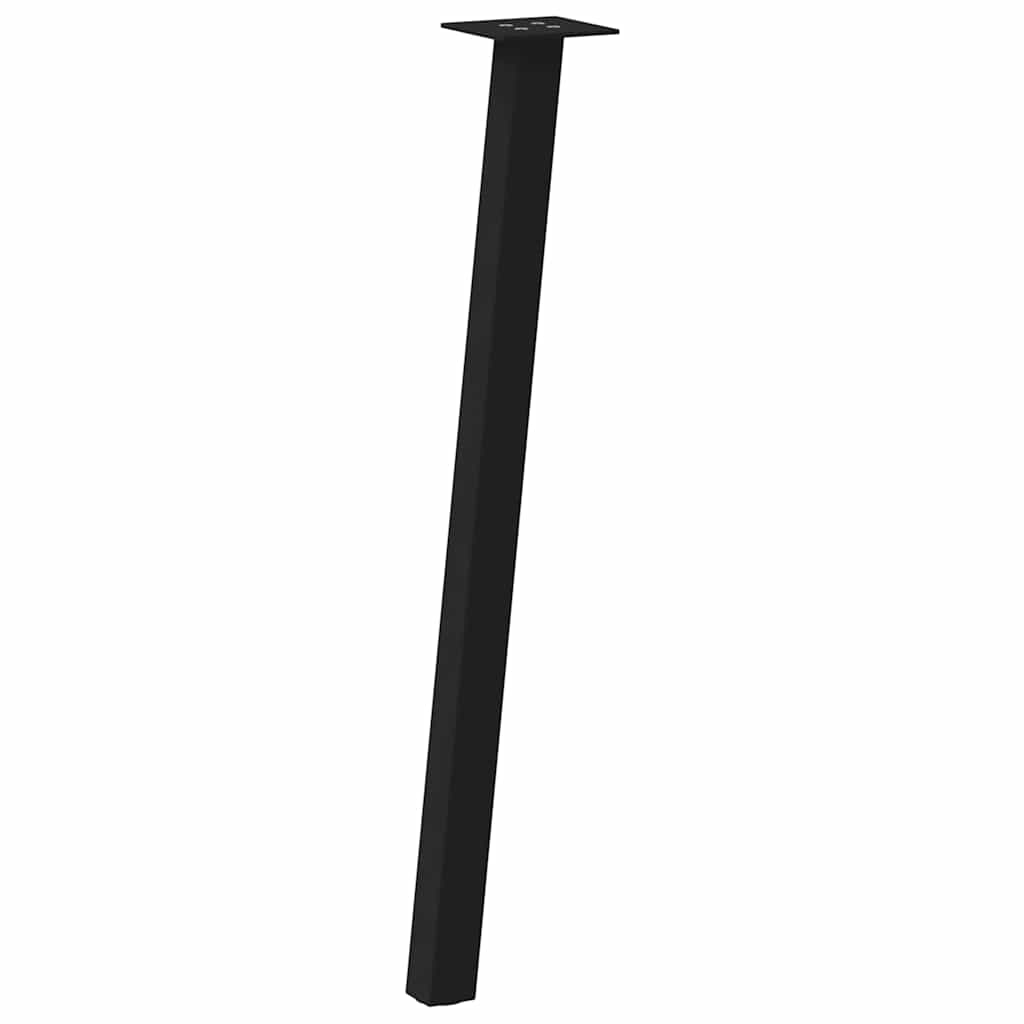 Couchtischbeine 4 Stk. Schwarz 30 cm Stahl
