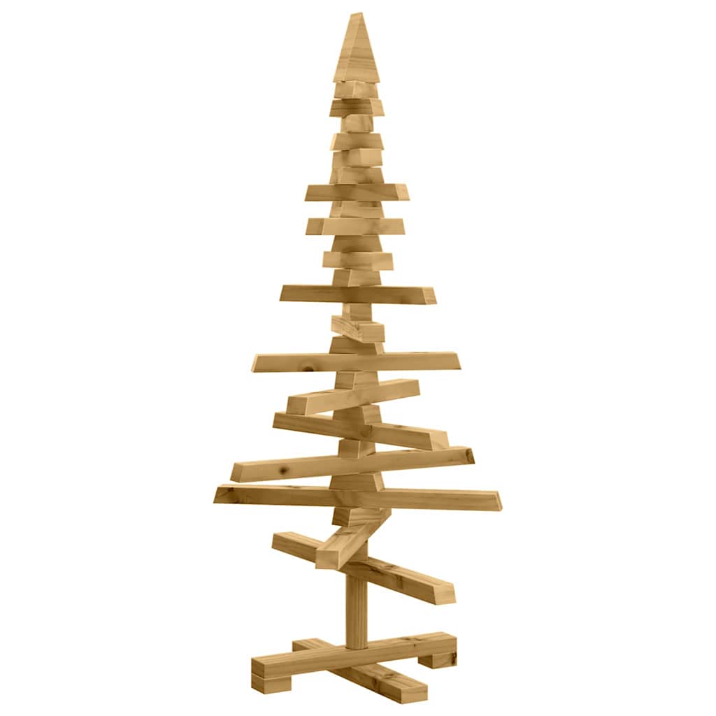 Weihnachtsbaum Holz zum Schmücken 60 cm Massivholz Kiefer