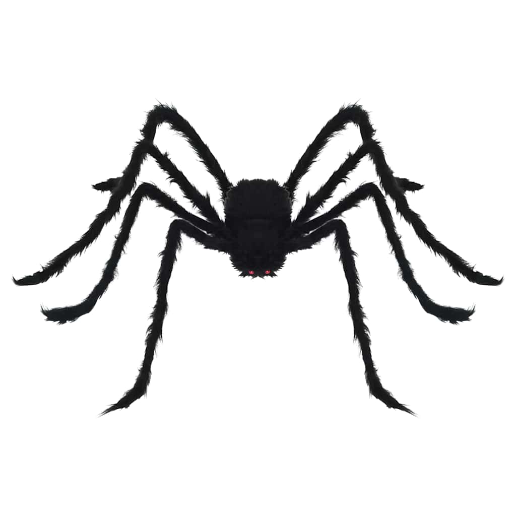 Halloween-Spinnendekoration mit Netzen 2 pcs Schwarz und Weiß