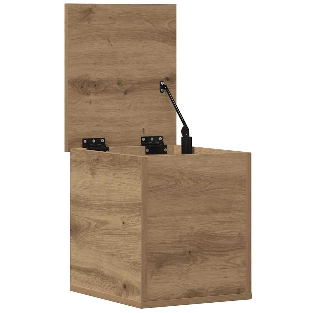 Aufbewahrungstruhe Weiß 84x42x46 cm Holzwerkstoff