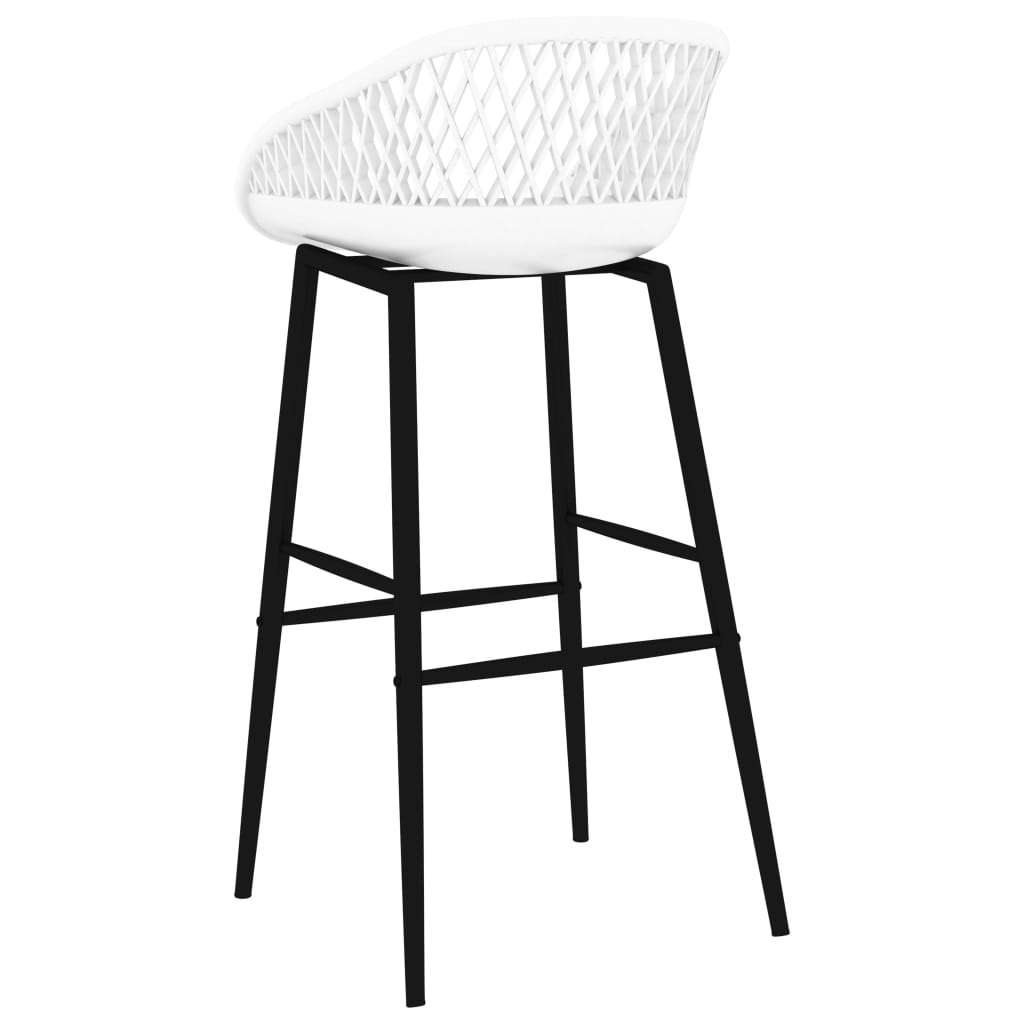 Barhocker 2 Stk. Schwarz