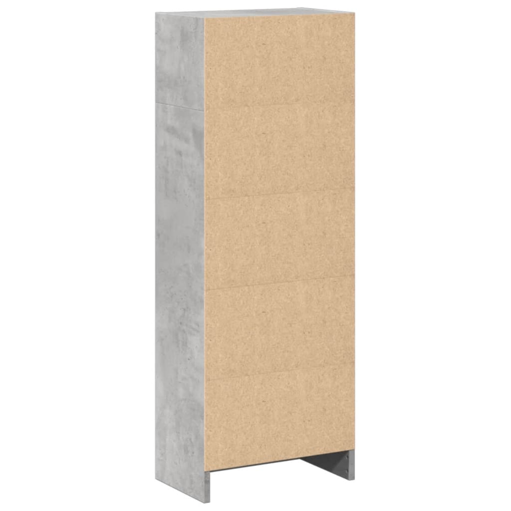 Bücherregal Weiß 40x24x75 cm Holzwerkstoff