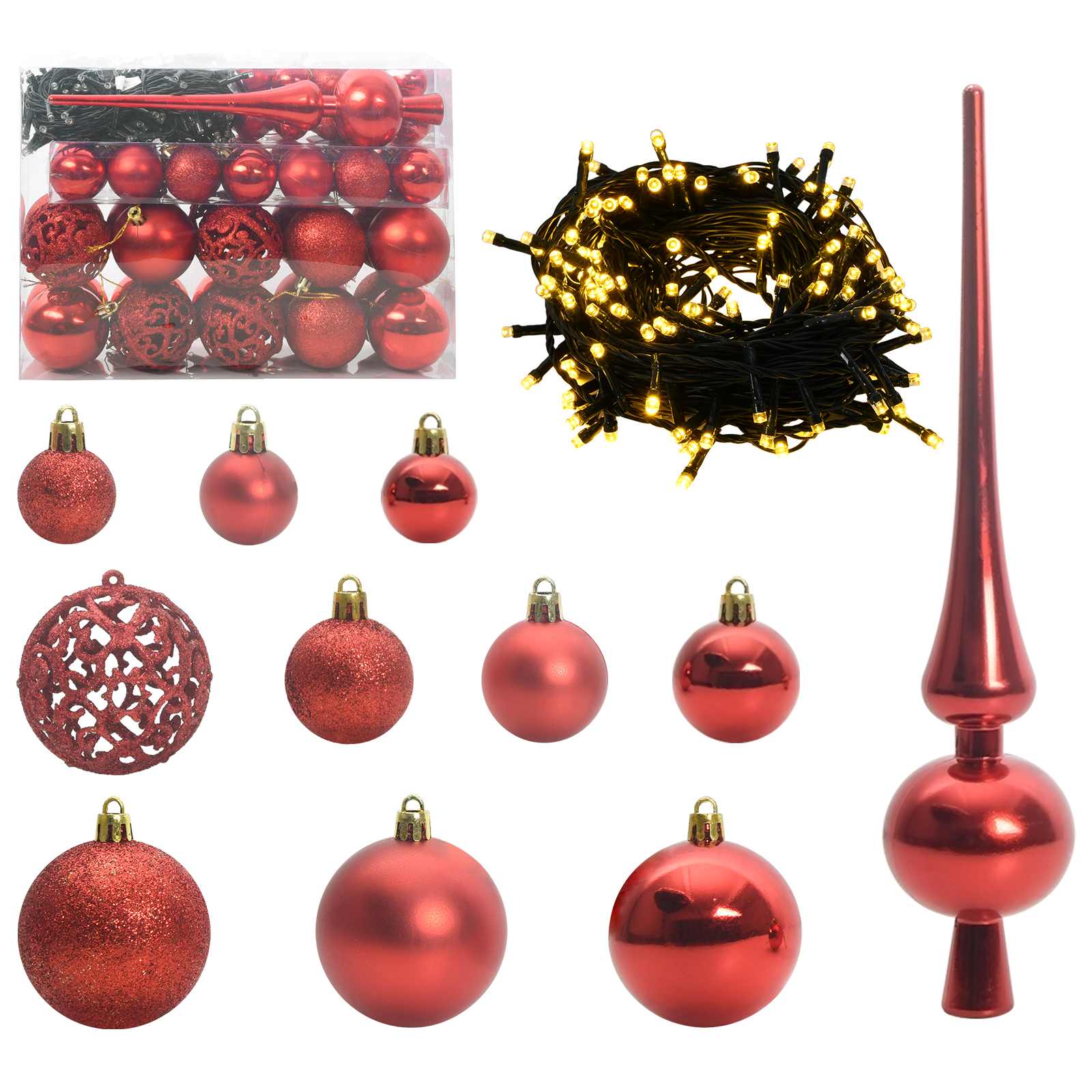 Künstlicher Weihnachtsbaum Weiß 120 cm PVC und Stahl