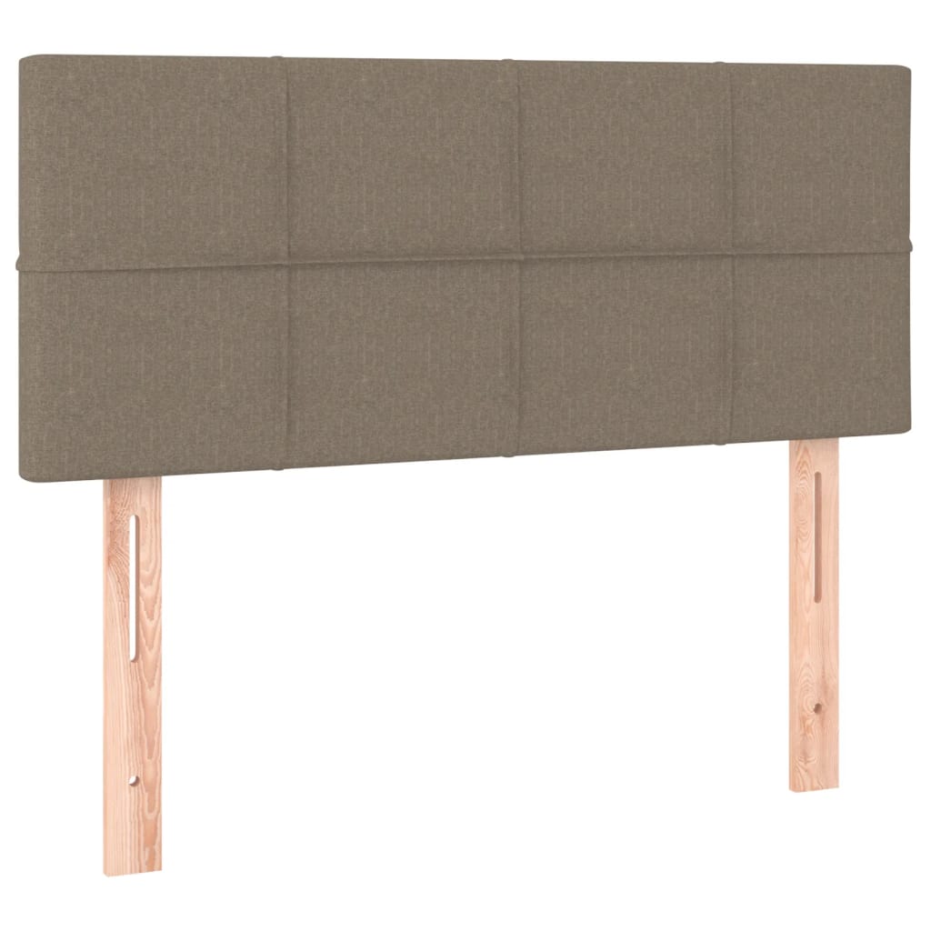 Kopfteil Hellgrau 80x5x118/128 cm Stoff