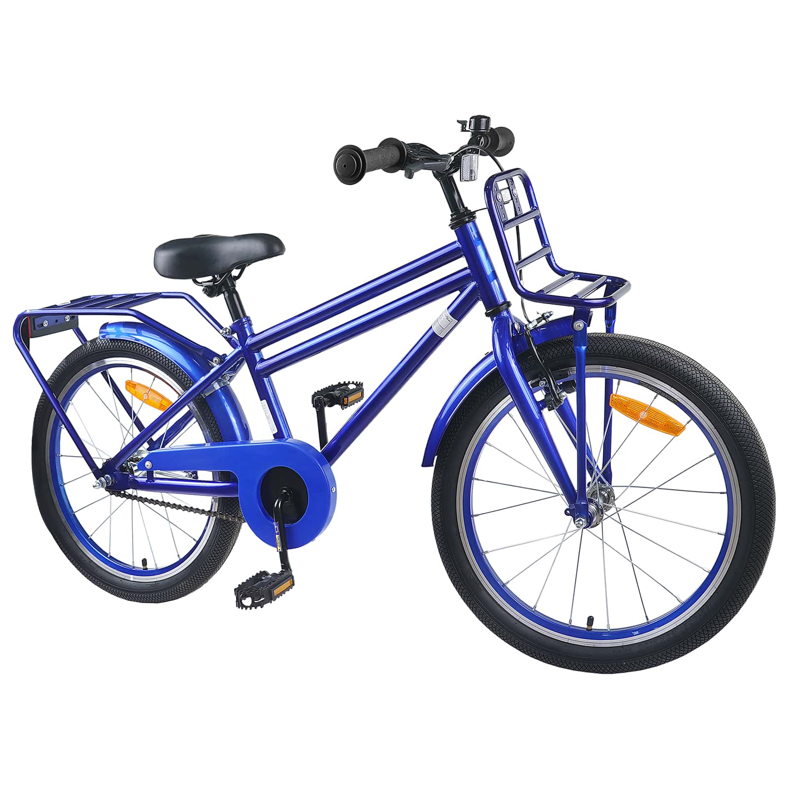 Kinderfahrrad 12 Zoll für 2-4 Jahre alt Schwarz