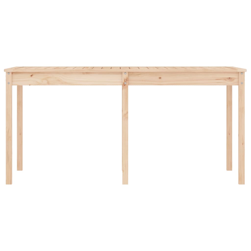 Gartentisch 82,5x82,5x76 cm Massivholz Kiefer