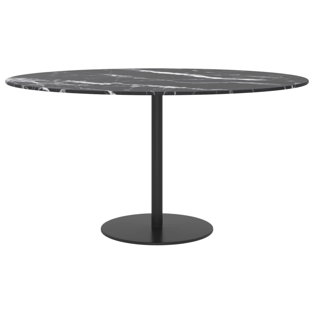 Tischplatte aus gehärtetem Glas quadratisch 700x700 mm