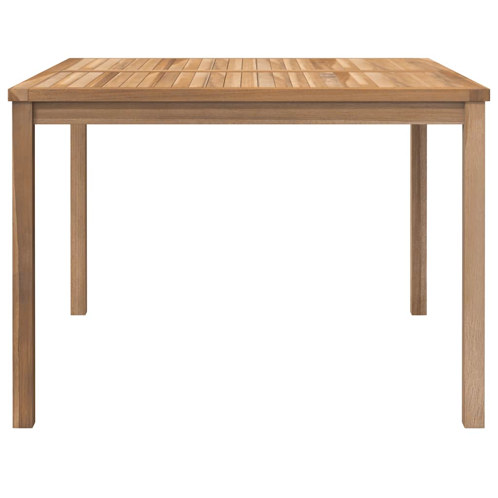 Garten-Esstisch 140x80x77 cm Massivholz Teak