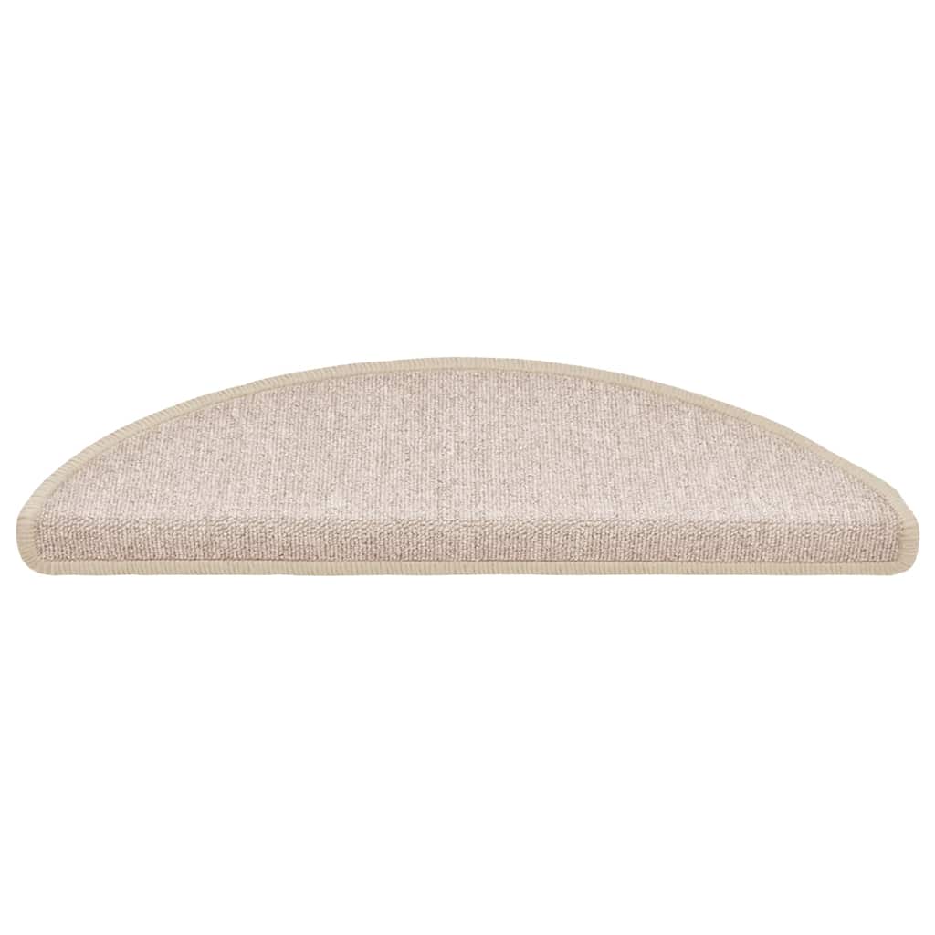 Stufenmatten 15 Stk. 56x17x3 cm Anthrazit Halbrund