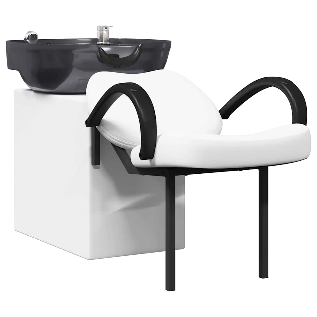 Shampoo Stuhl Schwarz 136 x 60 x 92 cm PVC