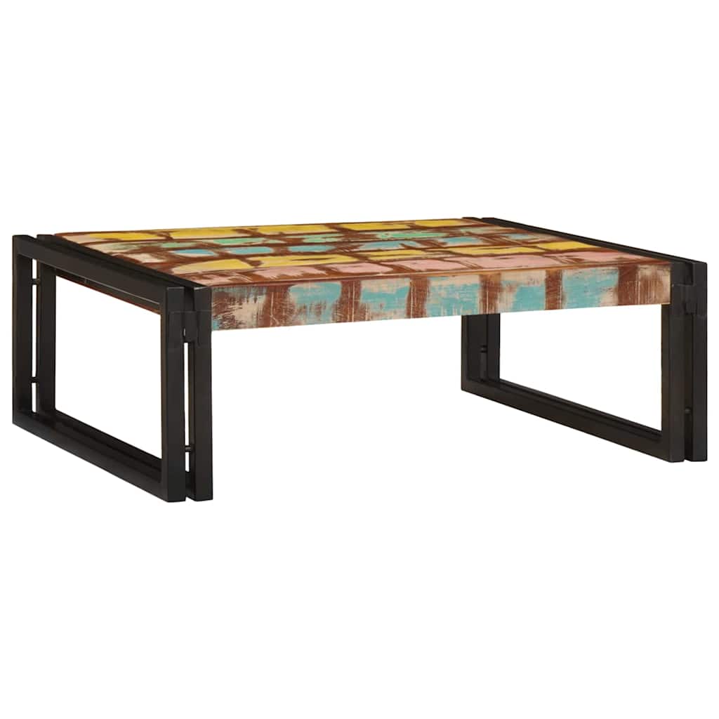 Badregal für Braun 40 x 50 x 23 cm Massives rohes Mangoholz