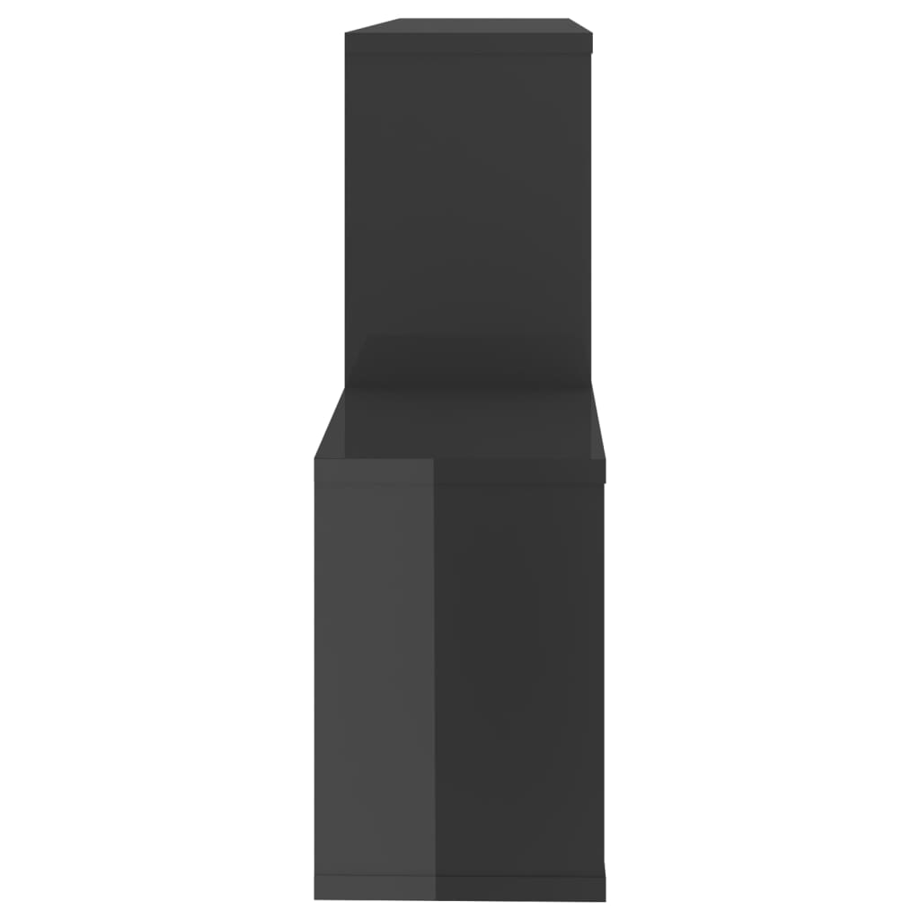 Wandregal Weiß 100x18x53 cm Holzwerkstoff