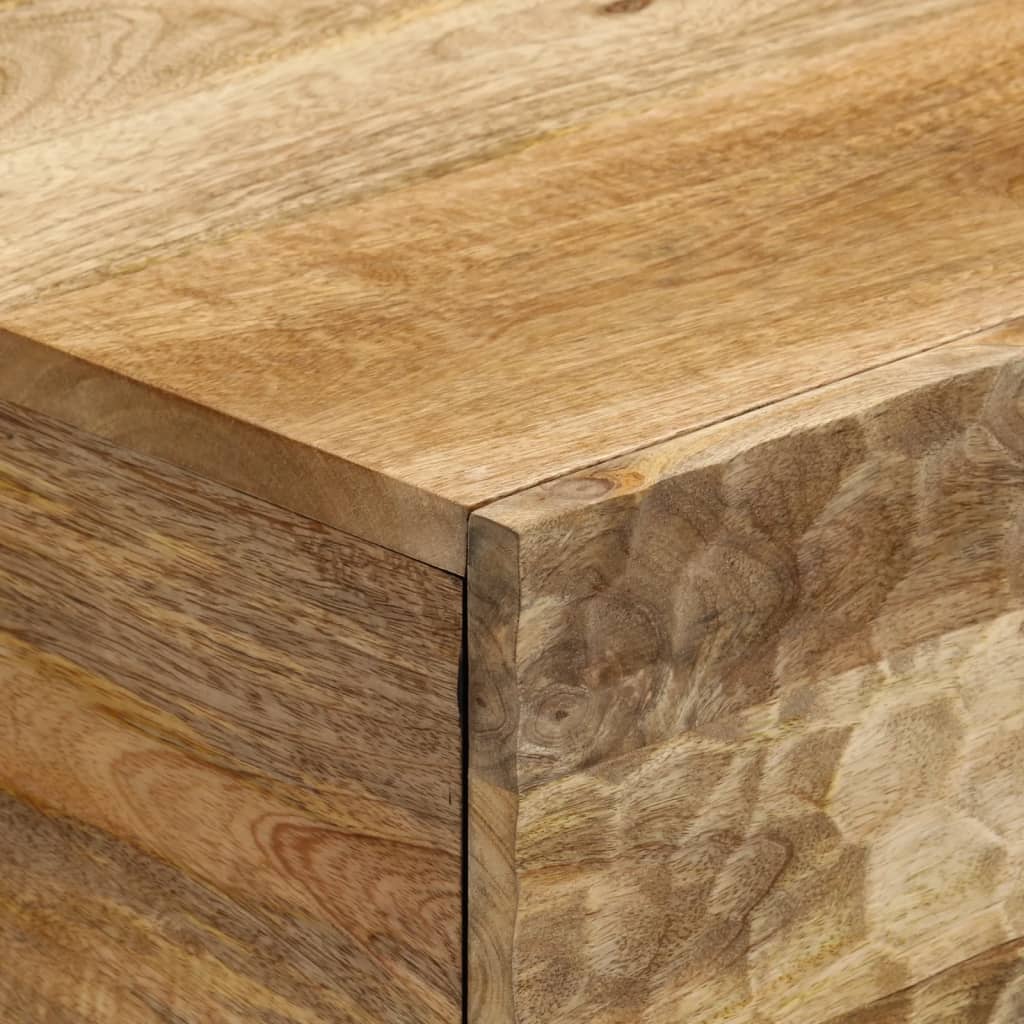 Couchtisch 80x50x40 cm Massivholz Akazie