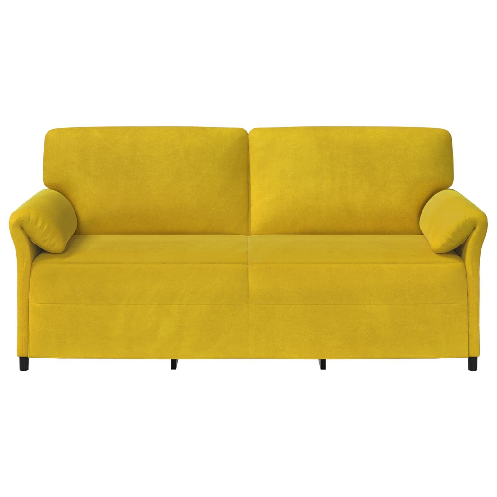 1-Sitzer Sofa Hellgrau 88 x 83 x 95 cm Samt
