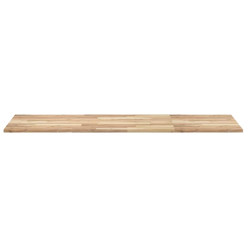 Schreibtischplatte Unbehandelt 60x50x2 cm Massivholz Akazie