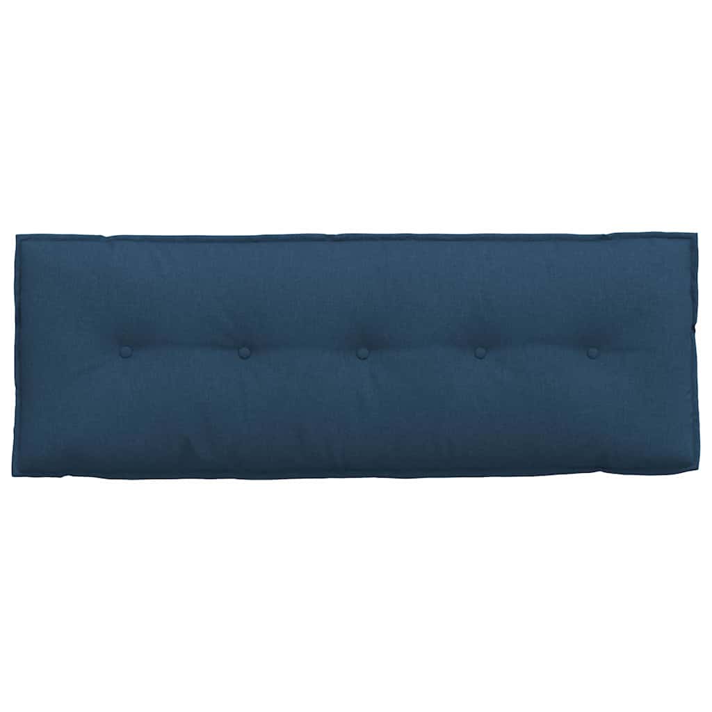 Rückenkissen Hellgrau 50 x 19 x 45 cm Stoff