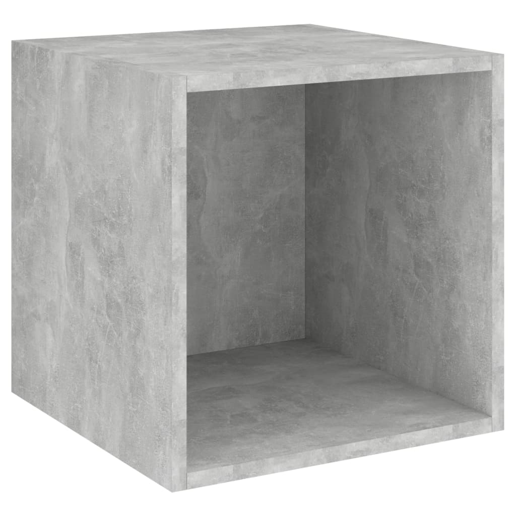 Wandschränke 2 Stk. Weiß 37x37x37 cm Holzwerkstoff