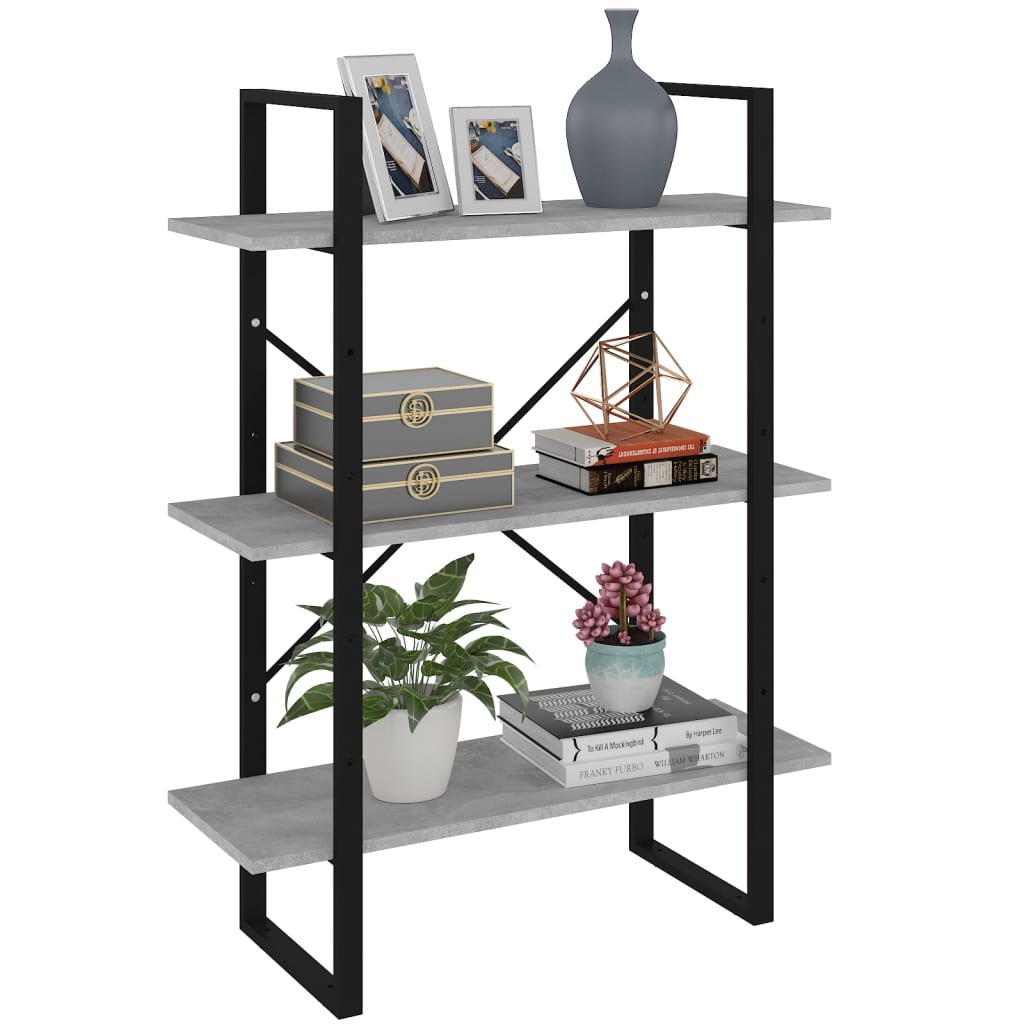Bücherregal Weiß 80x30x105 cm Holzwerkstoff