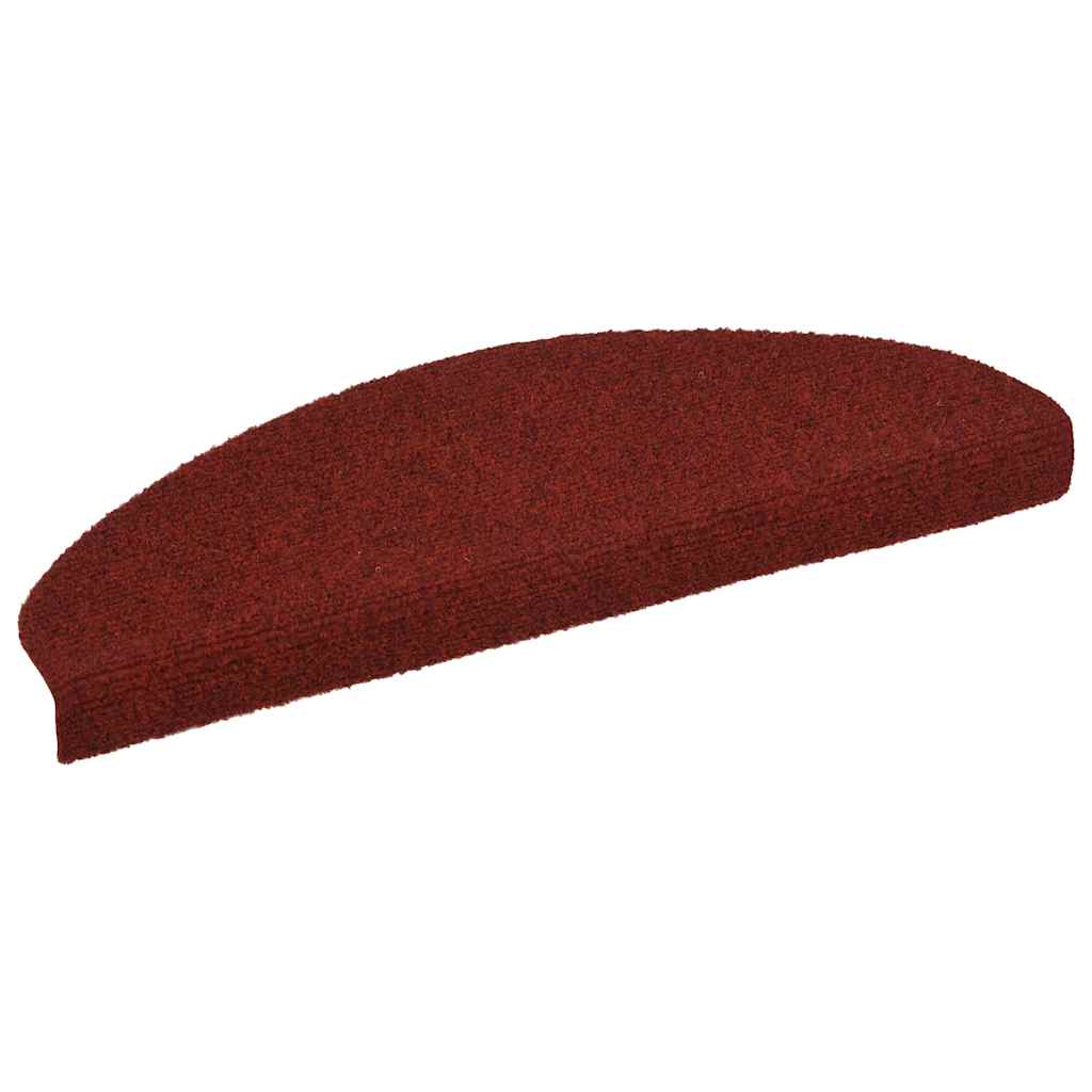 Stufenmatten Selbstklebend 15 Stk. 56x17x3 cm Hellbraun Halbrund