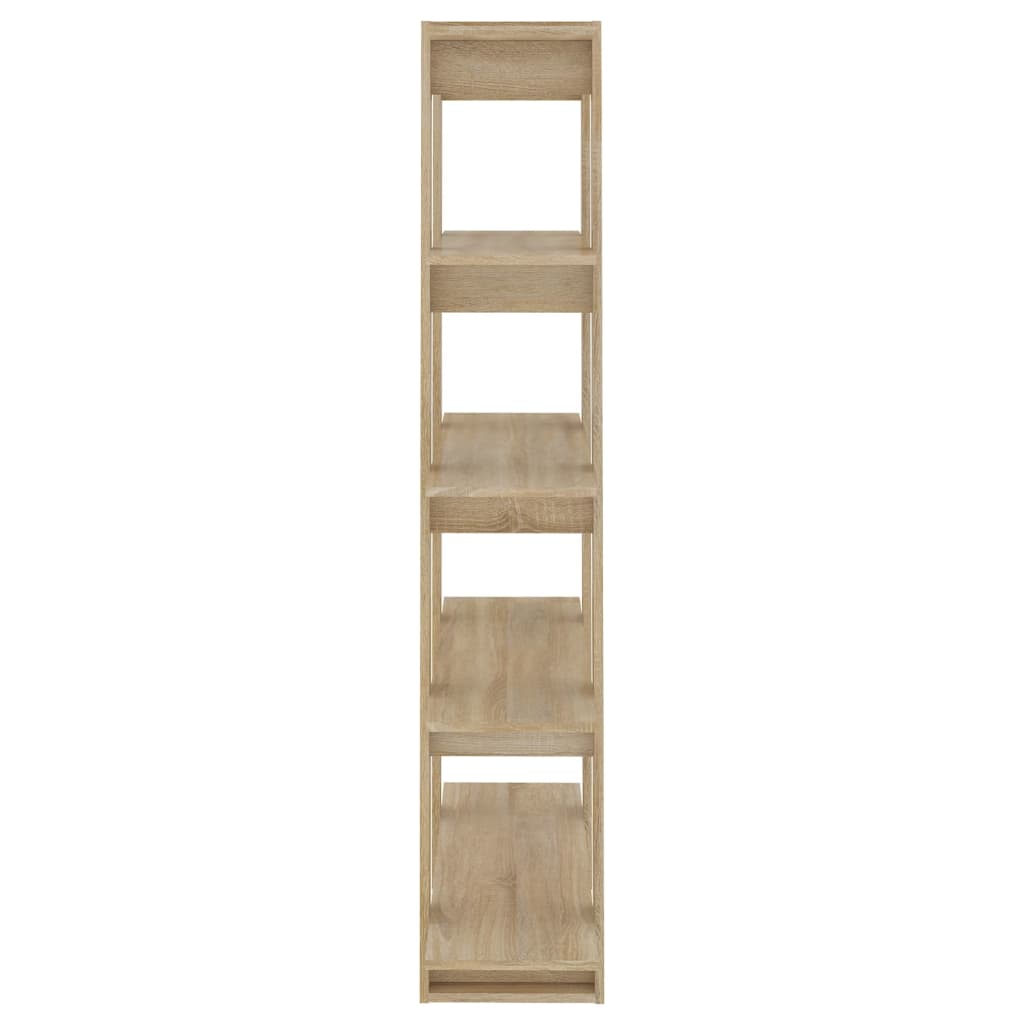 Bücherregal/Raumteiler Weiß 100×30×160 cm