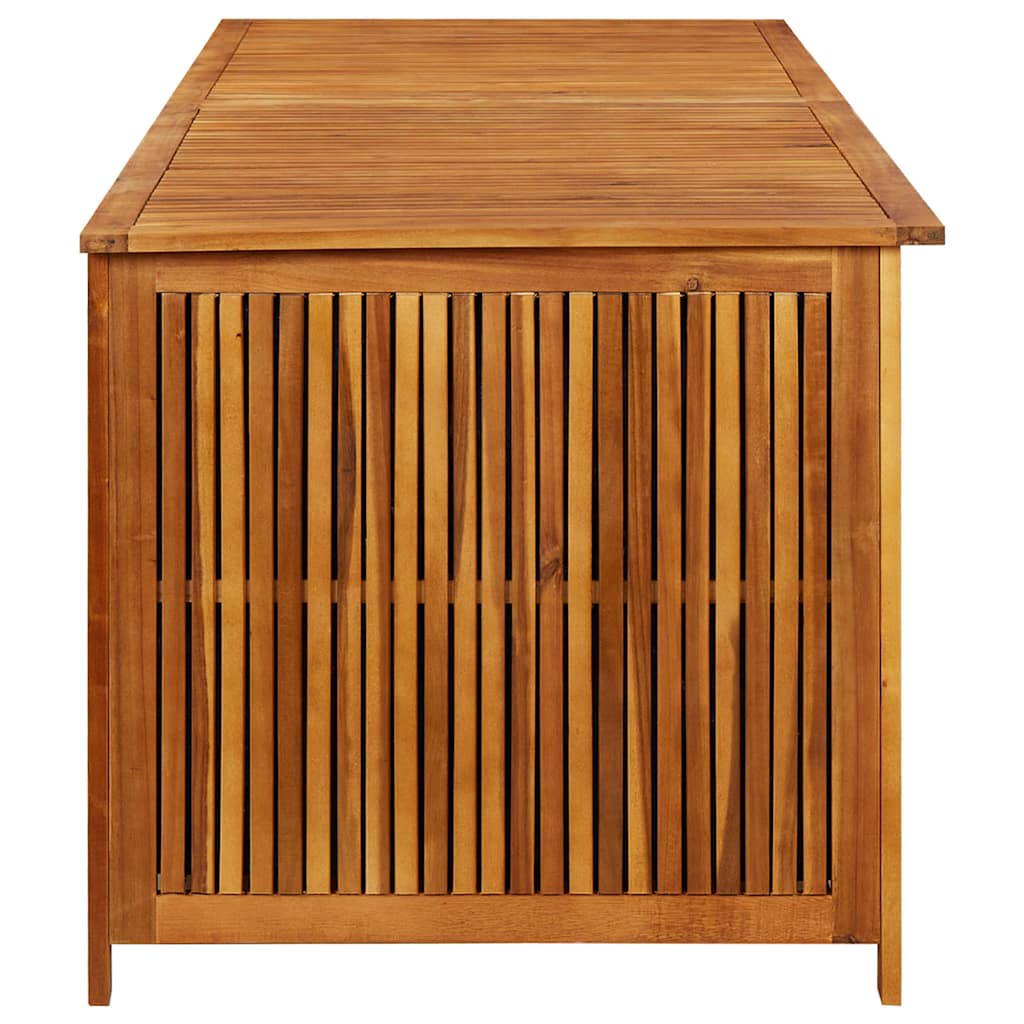 Garten-Aufbewahrungsbox 150x80x75 cm Massivholz Akazie