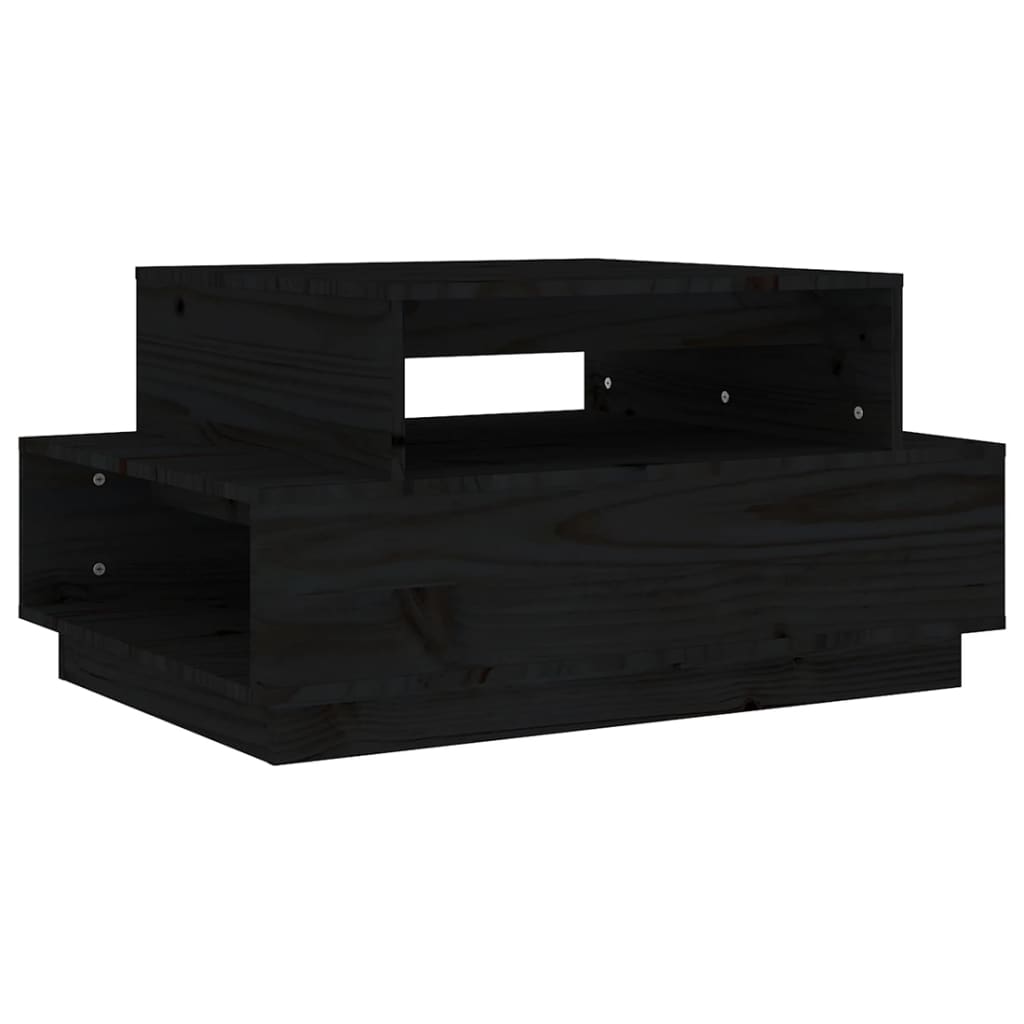 Couchtisch 80x55x40,5 cm Massivholz Kiefer