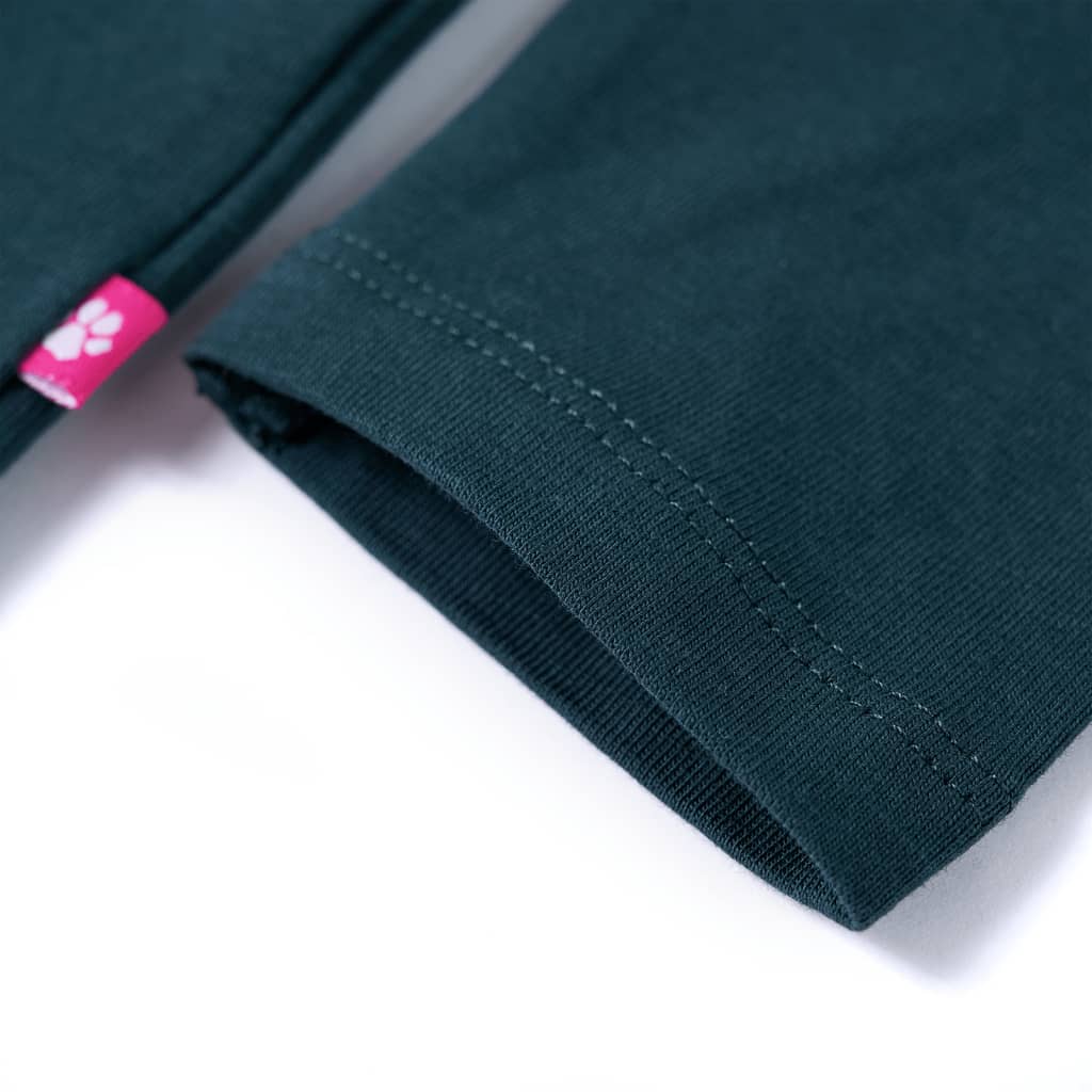 Kinder-Langarmshirt Dunkelrosa 116