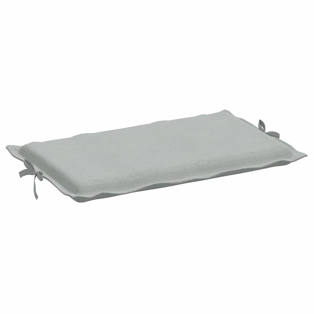 Sonnenliegen-Auflage Melange Anthrazit 186x58x4 cm Stoff