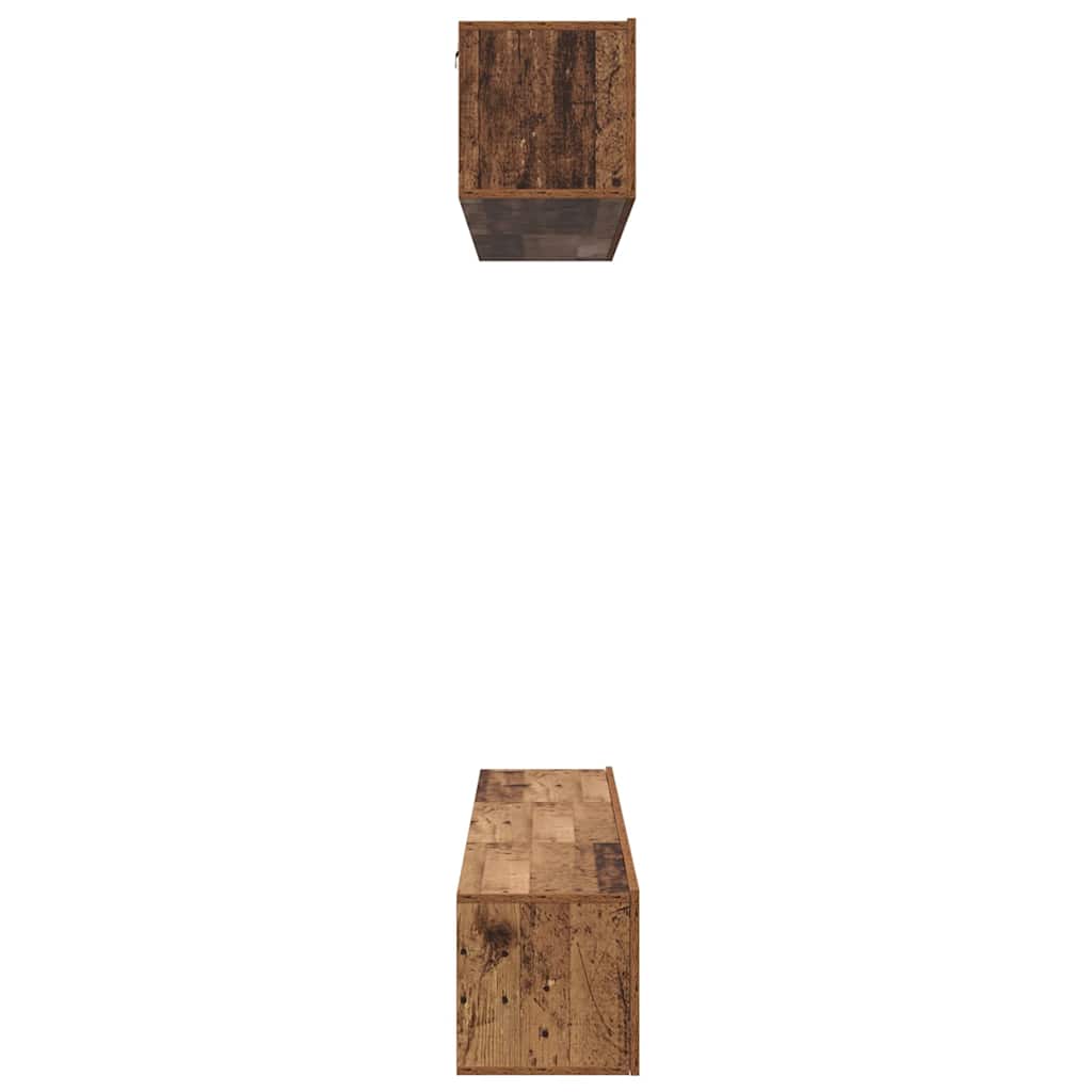 5-tlg. TV-Schrank-Set Weiß Holzwerkstoff