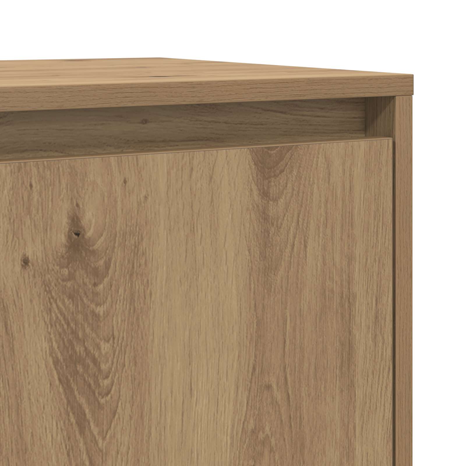 2-tlg. Sideboard Weiß Holzwerkstoff