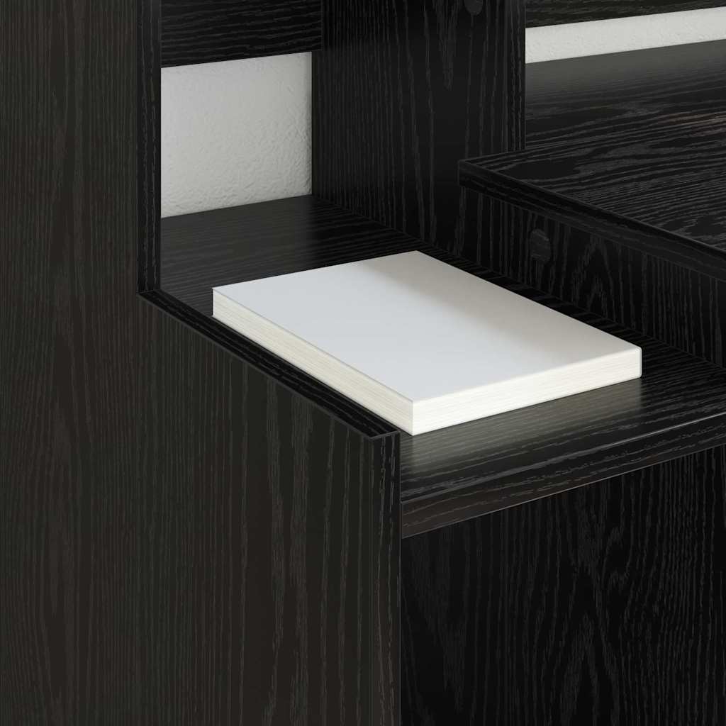Schreibtisch mit LEDs Weiß 97x45x90 cm Holzwerkstoff