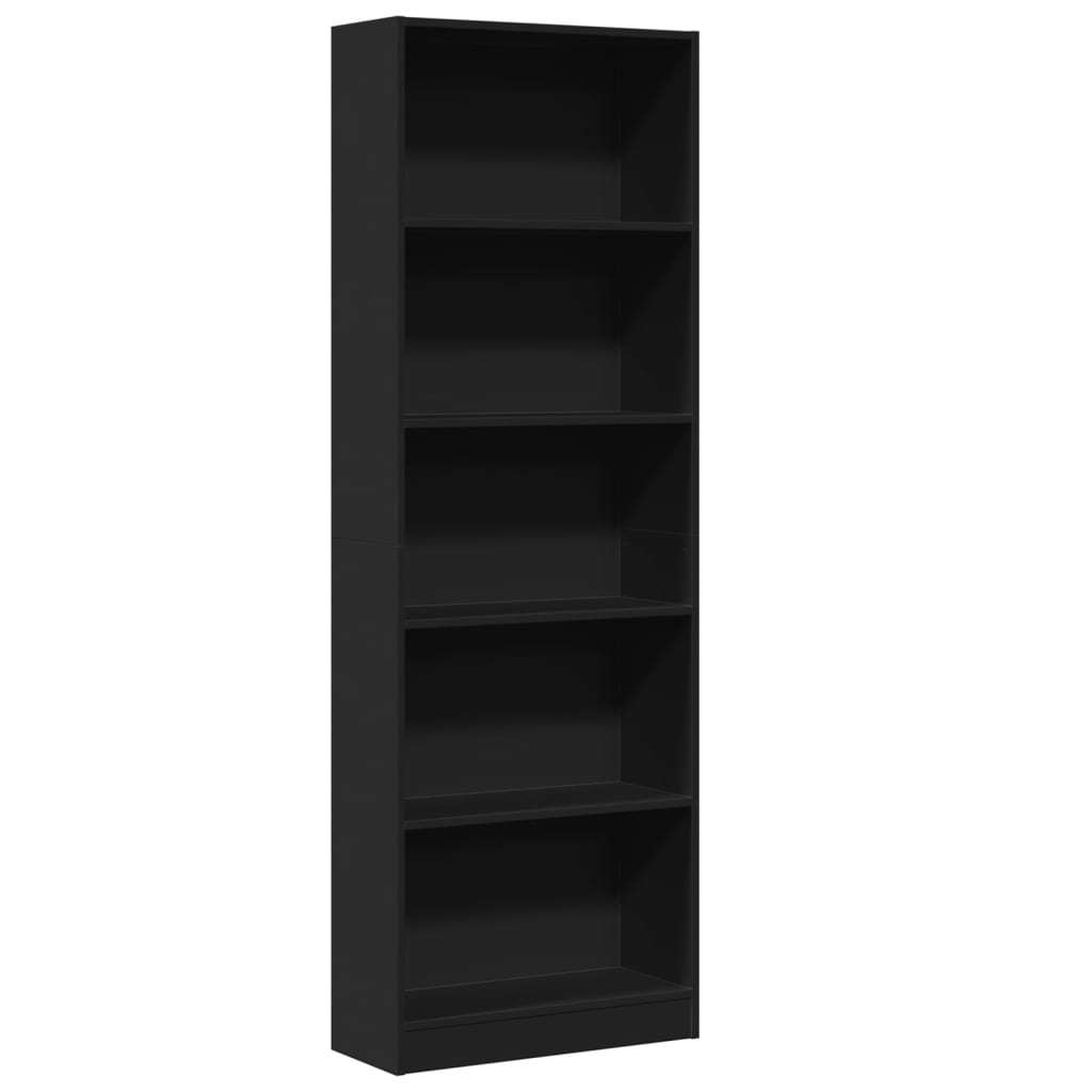 Bücherregal Weiß 40x24x75 cm Holzwerkstoff