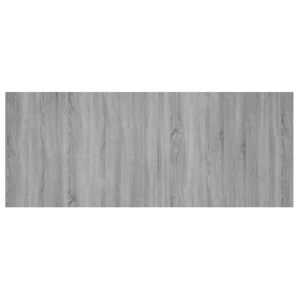 Kopfteil mit Nachttischen Sonoma-Eiche Holzwerkstoff